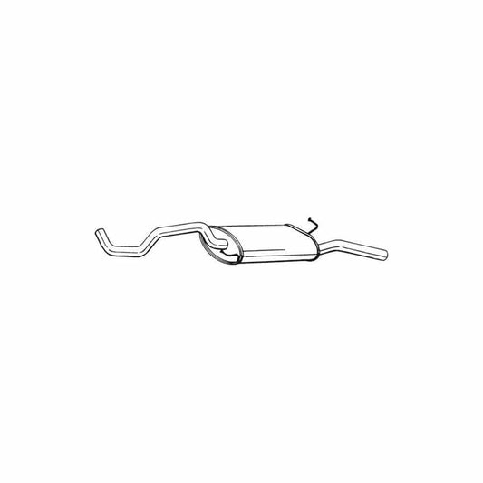Bosal 282-465 Rear Silencer For Seat Córdoba I Saloon (6K1, 6K2)