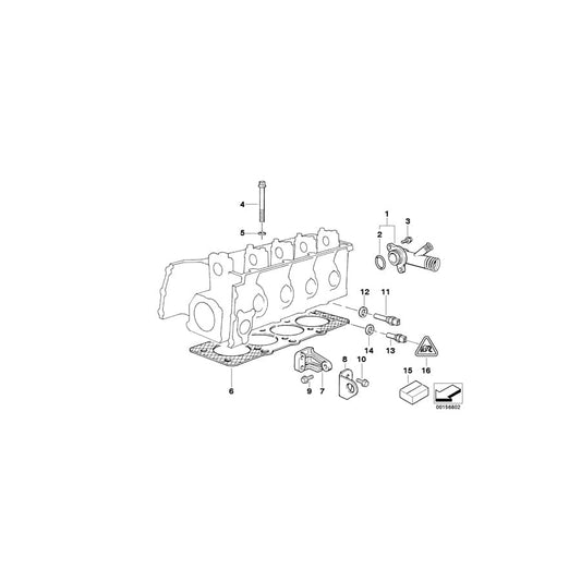 Genuine BMW 11611739345 E34 E36 Support (Inc. 518i, 518g & 316Ci) | ML Performance UK Car Parts