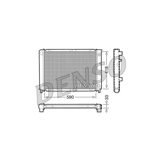 Denso DRM33032 Drm33032 Engine Radiator | ML Performance UK