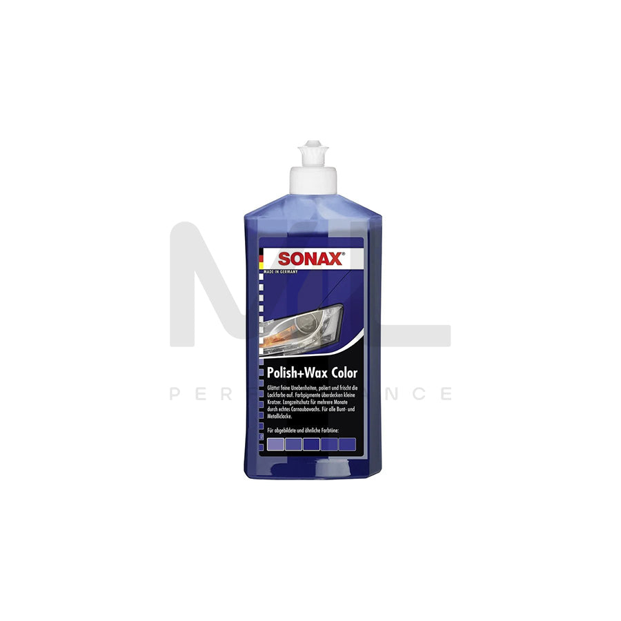 Sonax Polish + Wax COLOR Blue 500ml | ML Performance Car Care