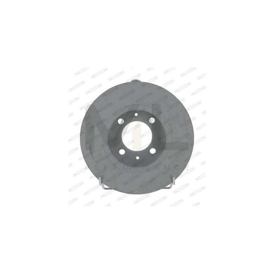 FERODO DDF244-1 Brake Disc Solid, with bolts/screws | ML Performance Car Parts