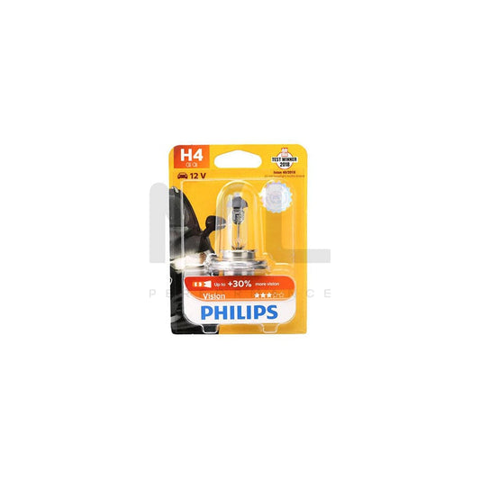 PHILIPS Vision 12342PRB1 Bulb, spotlight H4 12V 60/55W P43t-38 Halogen | ML Performance Car Parts
