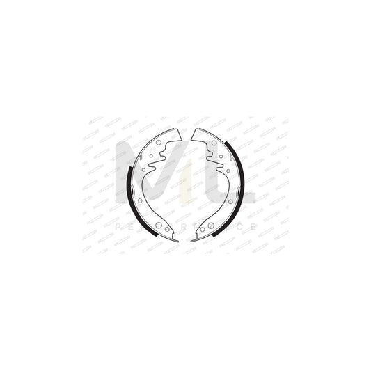 FERODO PREMIER FSB90 Brake Shoe Set for VOLVO PV544 Hatchback (P11) | ML Performance Car Parts