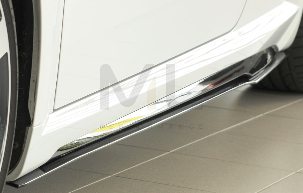 Rieger 00055181 Audi 8J-FV 8S Side Skirt Splitter (TT, TTS & TTRS) 2 | ML Performance UK Car Parts