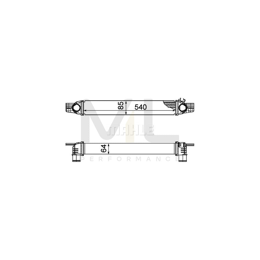 MAHLE ORIGINAL CI 194 000P Intercooler | ML Performance Car Parts