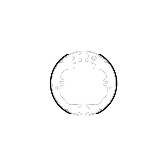 ABE C02086ABE Handbrake Shoes
