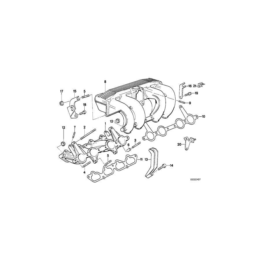 Genuine BMW 11611721762 E30 E36 Holder (Inc. 318is, 318ti & 318i) | ML Performance UK Car Parts