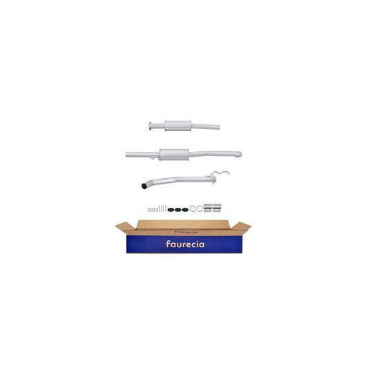 Hella 8LC 366 023-211 Middle Silencer