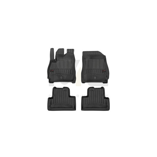 FROGUM 3D408487 Floor mat set for CHEVROLET Orlando (J309) Elastomer, Front and Rear, Quantity: 4, Black | ML Performance Car Parts