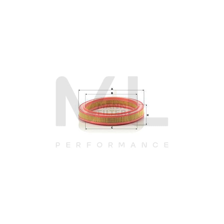 MANN-FILTER C 3044 Air Filter Filter Insert | ML Performance Car Parts