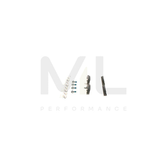 Bosch 0986495319 Brake Pad Set For Kia Cee'D With Acoustic Wear Warning, With Mounting Manual BP1608 | ML Performance Car Parts