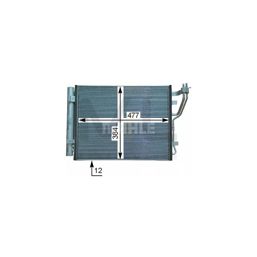 MAHLE ORIGINAL AC 709 000P Air conditioning condenser with dryer | ML Performance Car Parts