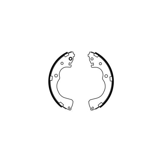 ABE C03040ABE Brake Shoe Set For Mazda Mpv Ii (Lw)