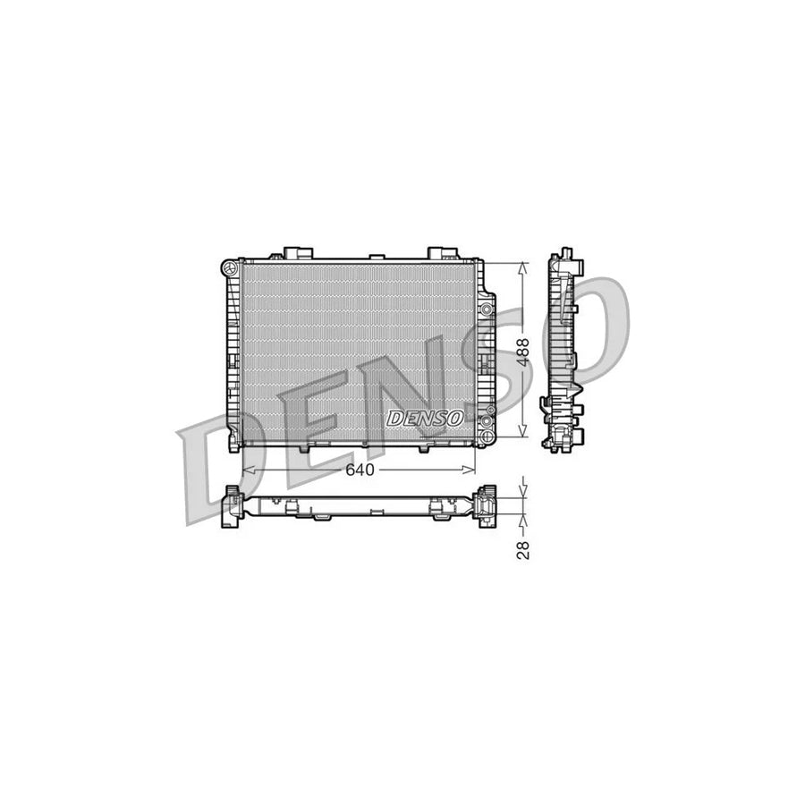 Denso DRM17101 Drm17101 Engine Radiator Suitable For Mercedes-Benz E-Class | ML Performance UK