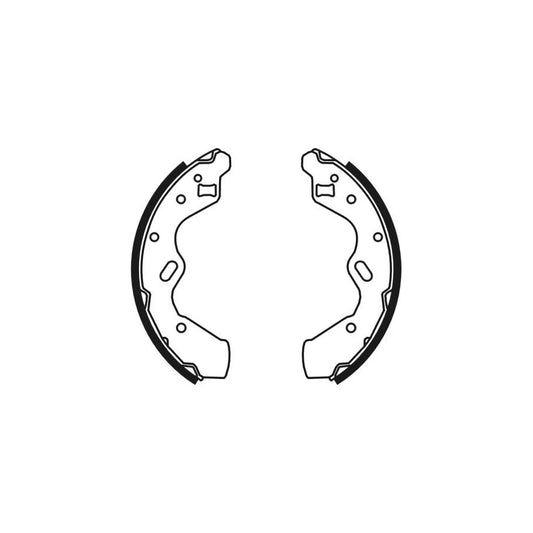 ABE C03037ABE Brake Shoe Set