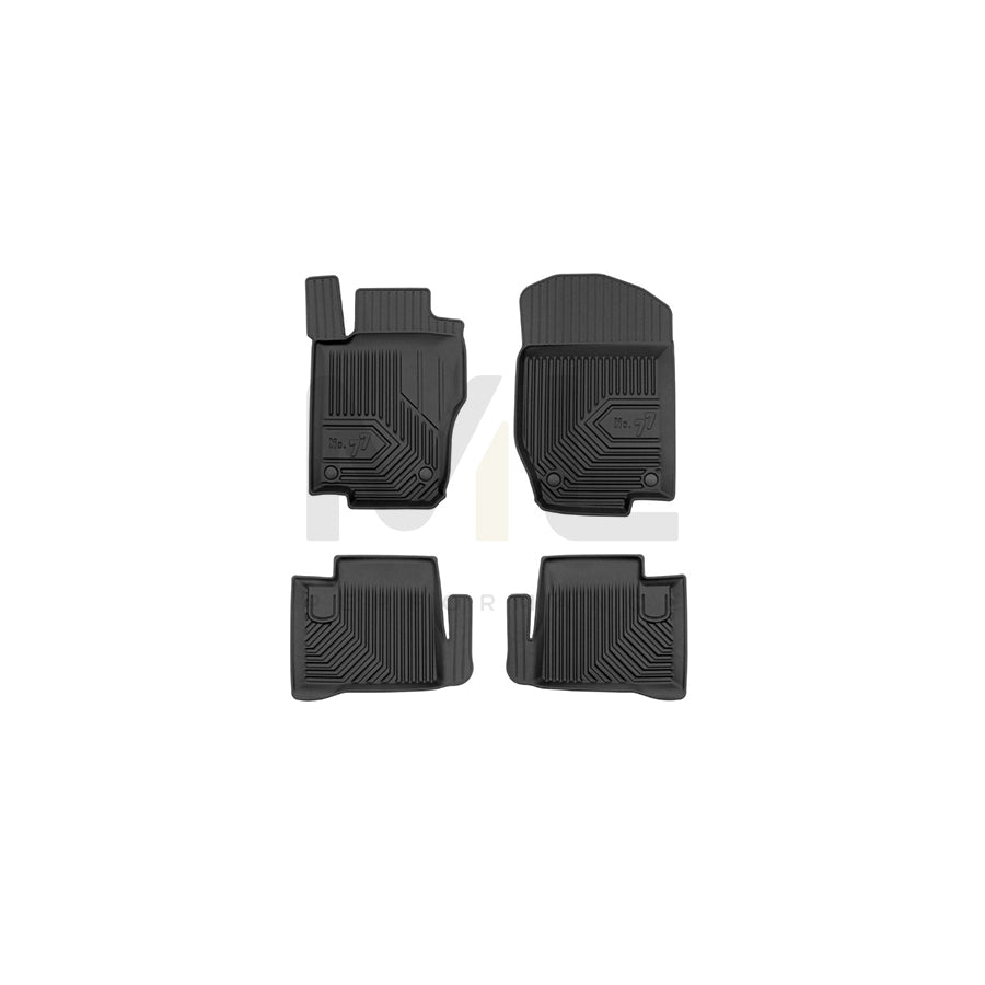 FROGUM Tailored, No.77 77425798 Floor mat set Elastomer, Front and Rear, Quantity: 4, Black | ML Performance Car Parts