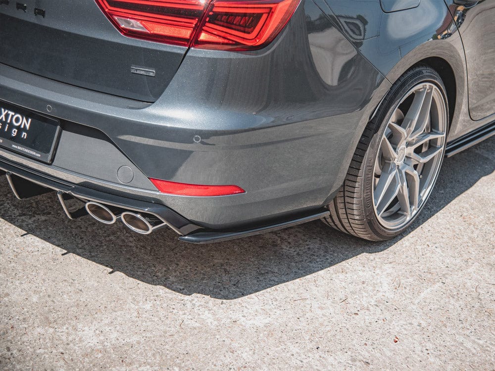 Maxton Design Seat Leon Cupra MK3 Facelift Estate Rear Side Splitters V.2