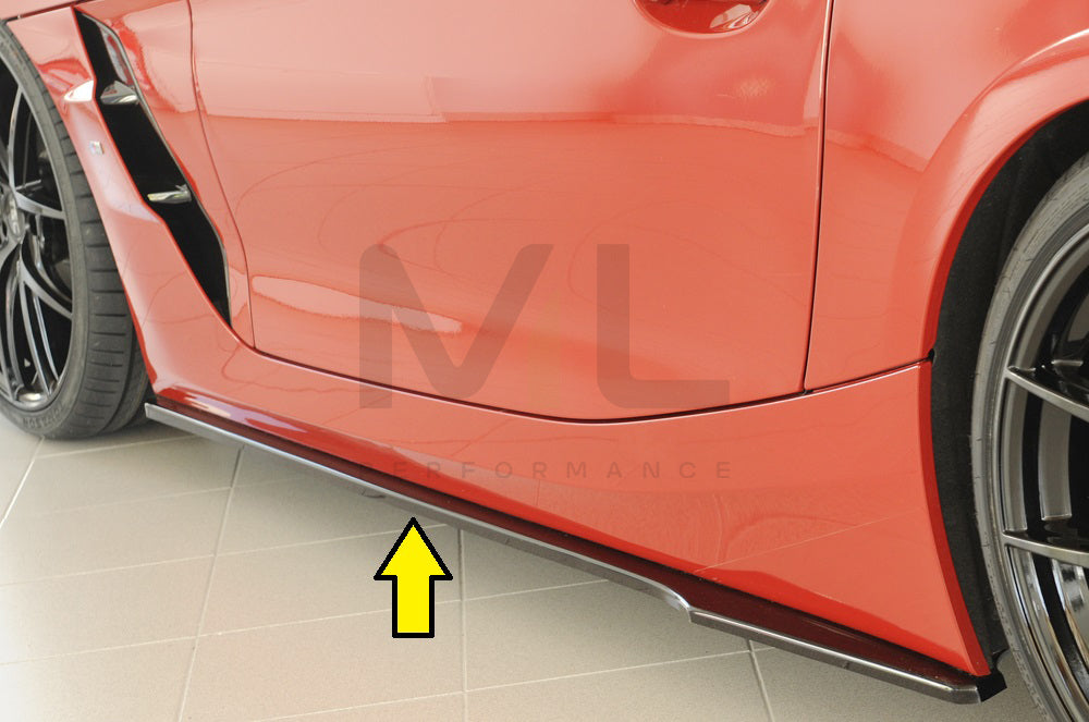 Rieger 00088213 BMW Z4 G4Z/G29 Side Skirt Splitter 1 | ML Performance UK Car Parts