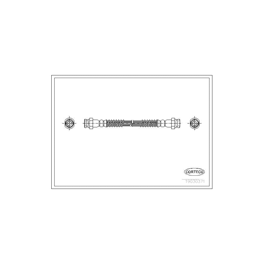 Corteco 19030371 Brake Hose | ML Performance UK