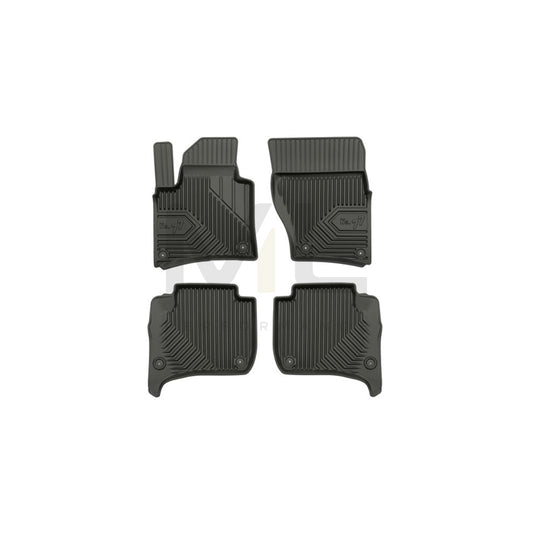 FROGUM Tailored 77408265 Floor mat set Elastomer, Front and Rear, Quantity: 4, Black | ML Performance Car Parts
