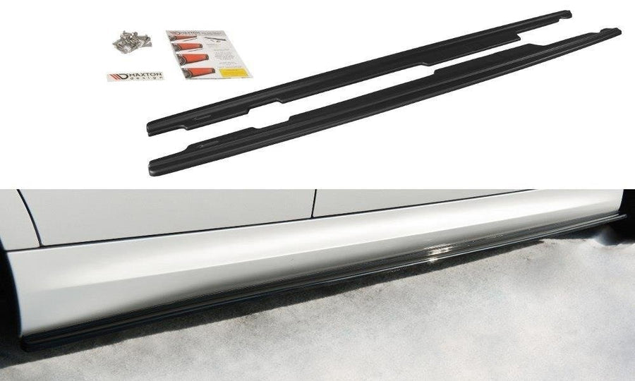 Maxton Design BM-3-90-MPACK-SD1T Side Skirts Diffusers BMW Series 3 E90 / E91 M-Pack | ML Performance US Car Parts