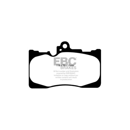 EBC PD40K1074 Lexus Ultimax Pad & Plain Disc Kit 2 | ML Performance UK Car Parts
