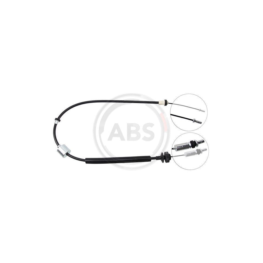 A.B.S. K23780 Clutch Cable For Renault 21