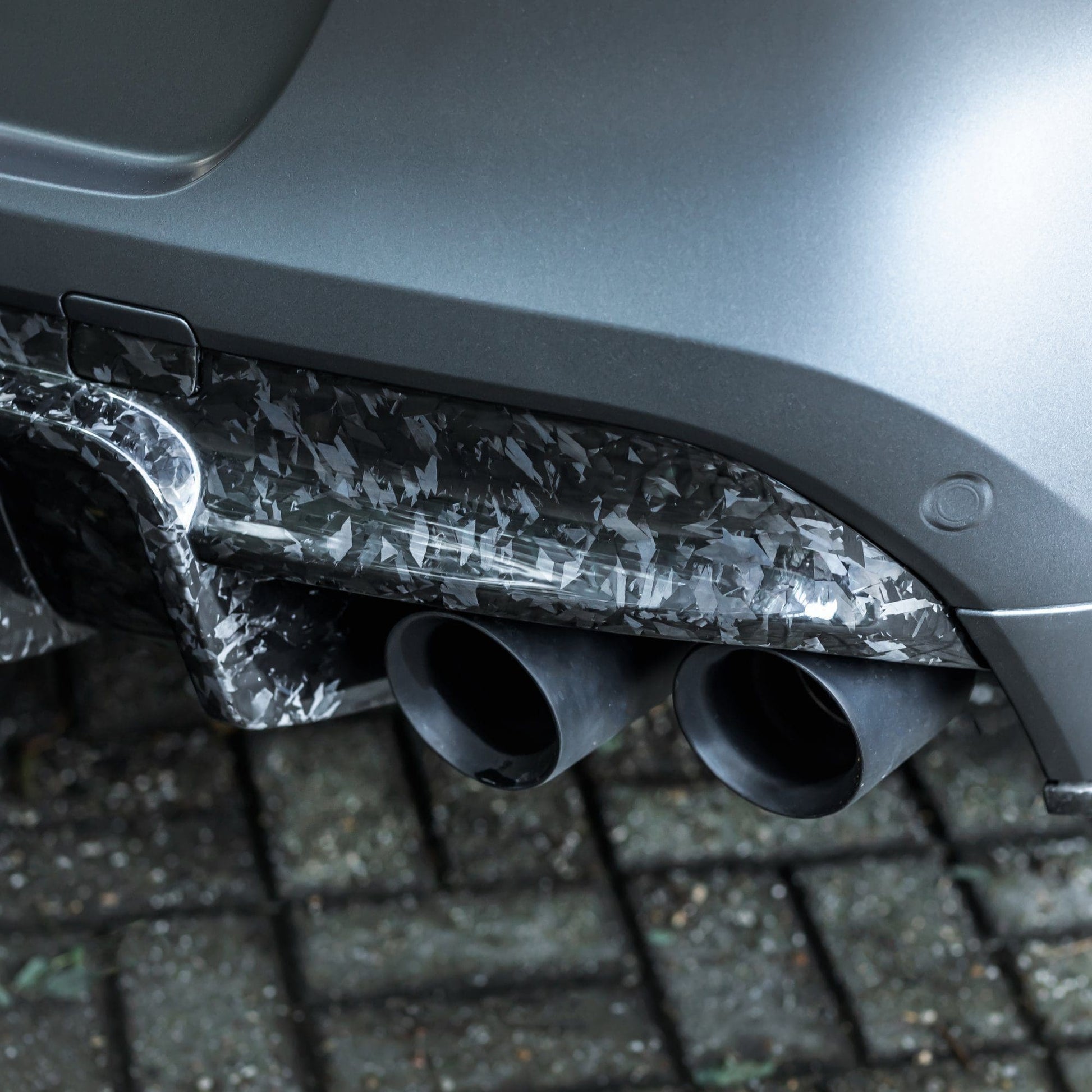 MANHART MH3F9611005 FORGED CARBON REAR DIFFUSER FOR BMW F96 X6M (COMPETITION)