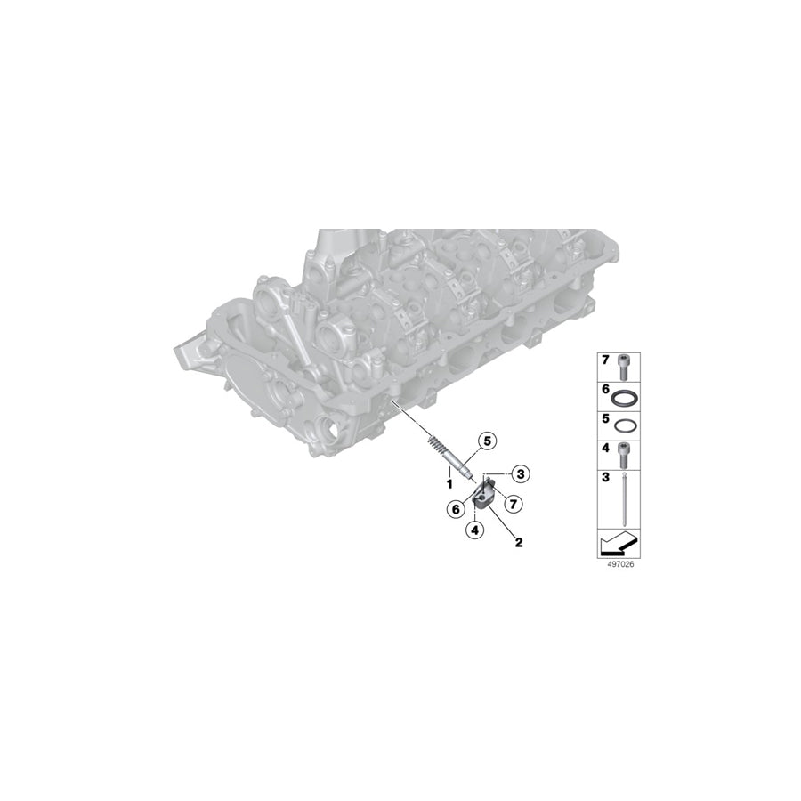 Genuine BMW 11378416484 O-Ring 18X2 VI580 (Inc. M6 GT3) | ML Performance UK Car Parts