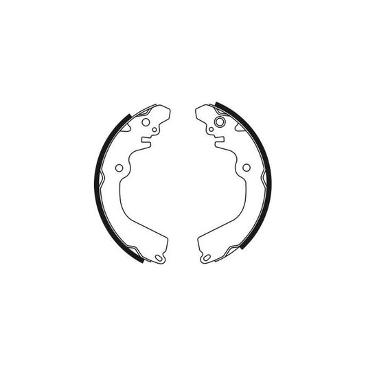 ABE C05050ABE Brake Shoe Set