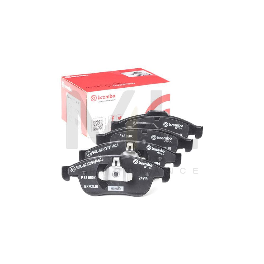 Brembo P 68 050X Brake Pad Set Excl. Wear Warning Contact | ML Performance Car Parts