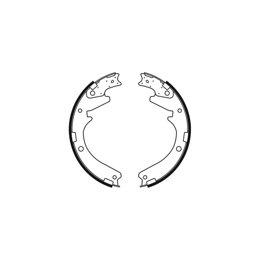 ABE C05030ABE Brake Shoe Set