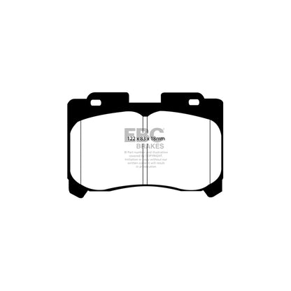 EBC PLK1120 Toyota Supra Yellowstuff Pads and Brake Line Performance Pack 2 | ML Performance UK Car Parts