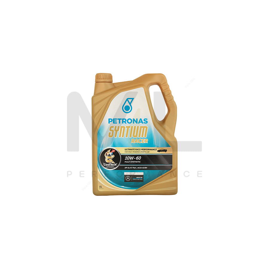 PETRONAS Syntium Racer 10W-60 Fully Synthetic Car Engine Oil 5l | Engine Oil | ML Car Parts UK | ML Performance