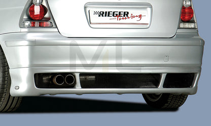 Rieger 00050307 BMW 3 Series E46 Rear Diffuser 1 | ML Performance UK Car Parts