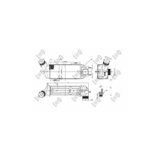 Abakus 0090180011 Intercooler For Citroën C4 | ML Performance UK