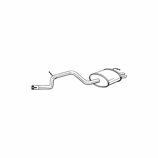 Bosal 278-831 Front Silencer