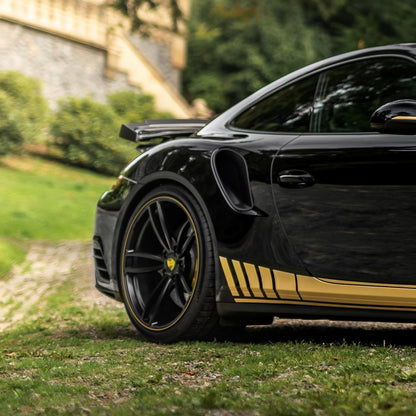 MANHART MHR991TS91221 TECHART FORMULA IV RIM SET FOR PORSCHE 911 TURBO (S)  SILK MATTE BLACK