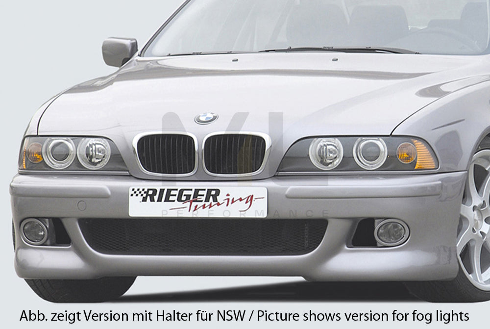 Rieger 00053122 BMW 5 Series E39 Front Bumper 1 | ML Performance UK Car Parts