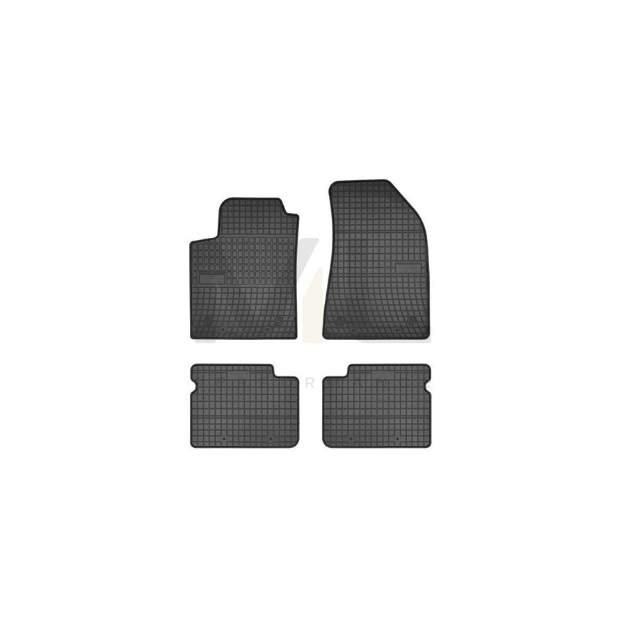 FROGUM Tailored 0913 Floor mat set Elastomer, Front and Rear, Quantity: 4, Black | ML Performance Car Parts