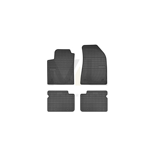FROGUM Tailored 0913 Floor mat set Elastomer, Front and Rear, Quantity: 4, Black | ML Performance Car Parts