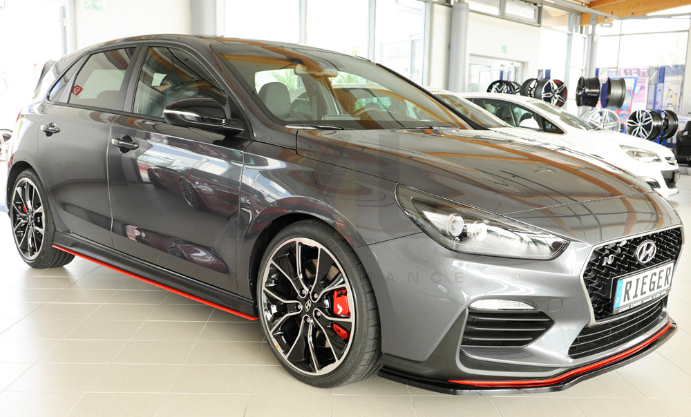 Rieger 00076001 Hyundai Side Skirt Splitter (i30 N-Performance & i30 N) 8 | ML Performance UK Car Parts