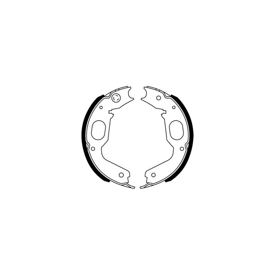 ABE C05065ABE Handbrake Shoes