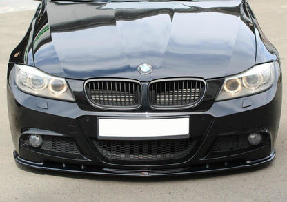 Maxton Design BMW Series 3 E91 M-Pack (Facelift) Front Splitter V.1