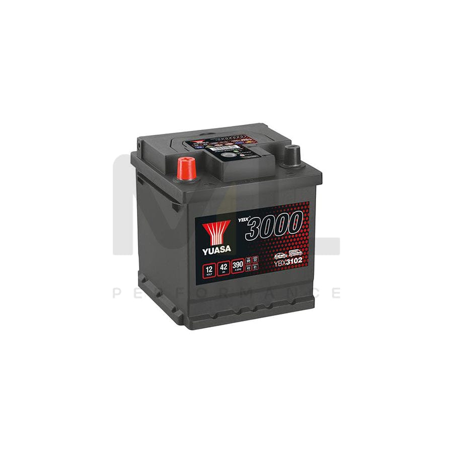Yuasa YBX3102 12v 42Ah SMF Battery | ML Performance UK Car Parts