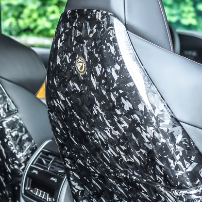 MANHART MHFCSC001 FORGED CARBON TWO-PIECE SEAT COVERS FOR BMW F95 / F96 X5M / X6M (COMPETITION)