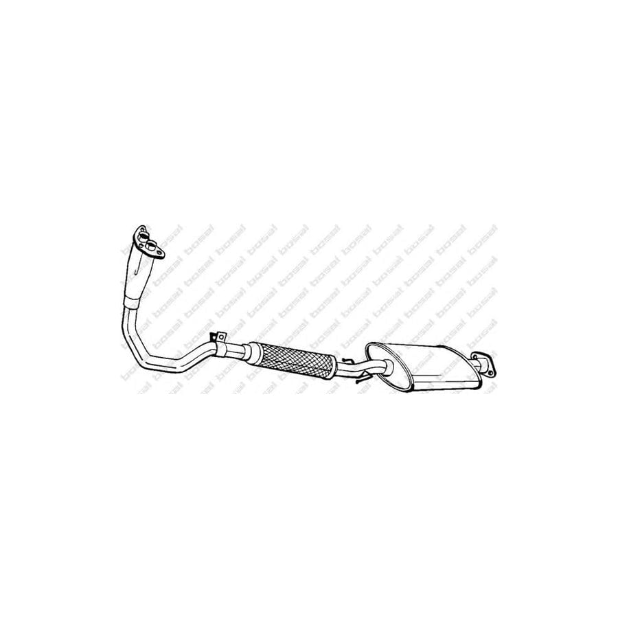 Bosal 279-883 Front Silencer For Toyota Celica