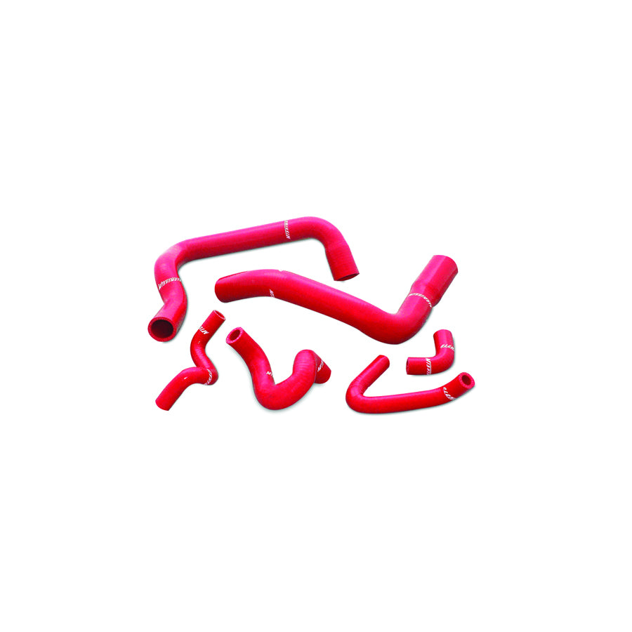 Mishimoto MMHOSE-MUS-86RD 86-93 Ford Mustang Red Silicone Hose Kit