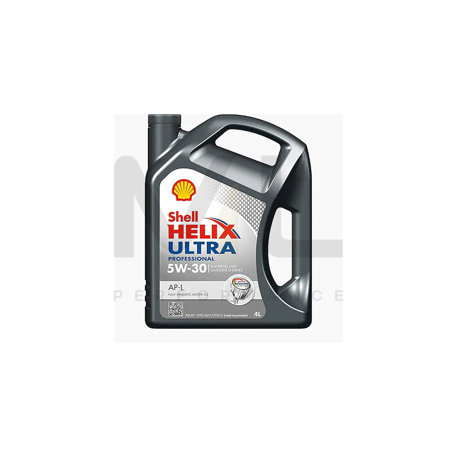 Shell Helix Ultra Professional AP-L Engine Oil - 5W-30 - 5Ltr Engine Oil ML Performance UK ML Car Parts