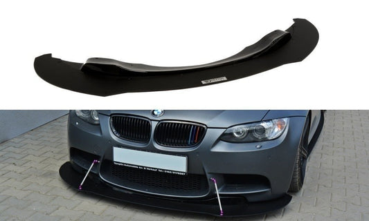 Maxton Design BM-3-92-M-FD2T+CNCA Front Racing Splitter BMW M3 E92 / E93 (Pre-Facelift) | ML Performance UK Car Parts
